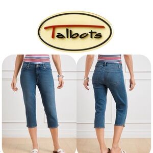 Talbots Flawless Pedal Pusher stretch Jeans